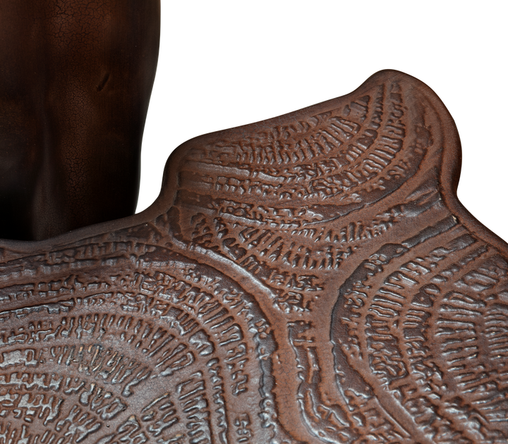 Eden Ceramic Silver Side Table  Boca Do Lobo   