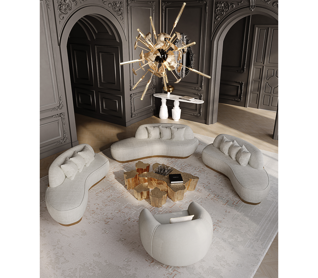 eden gold center table - Image 12