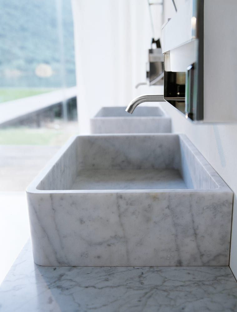 Agape Carrara Countertop Sink Agape