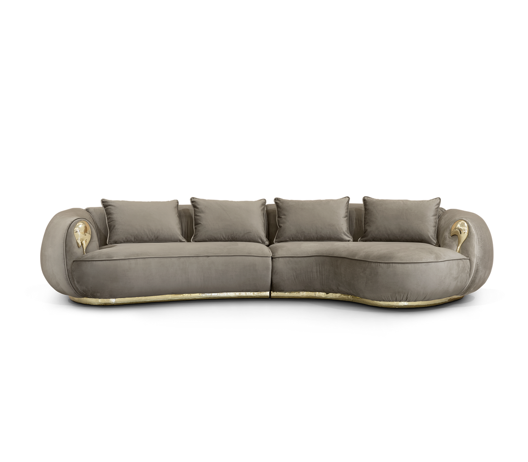 soleil curved sofa Sofas Boca Do Lobo standard