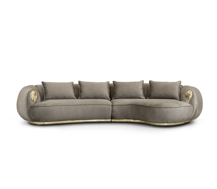 soleil curved sofa Sofas Boca Do Lobo standard