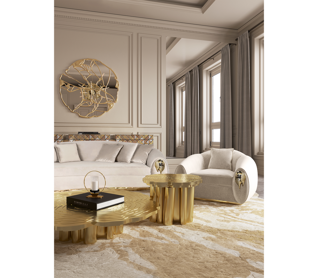 fortuna gold center table Others Boca Do Lobo