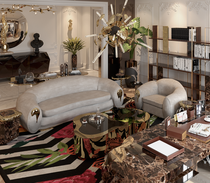 Wave Center Table  Boca Do Lobo   