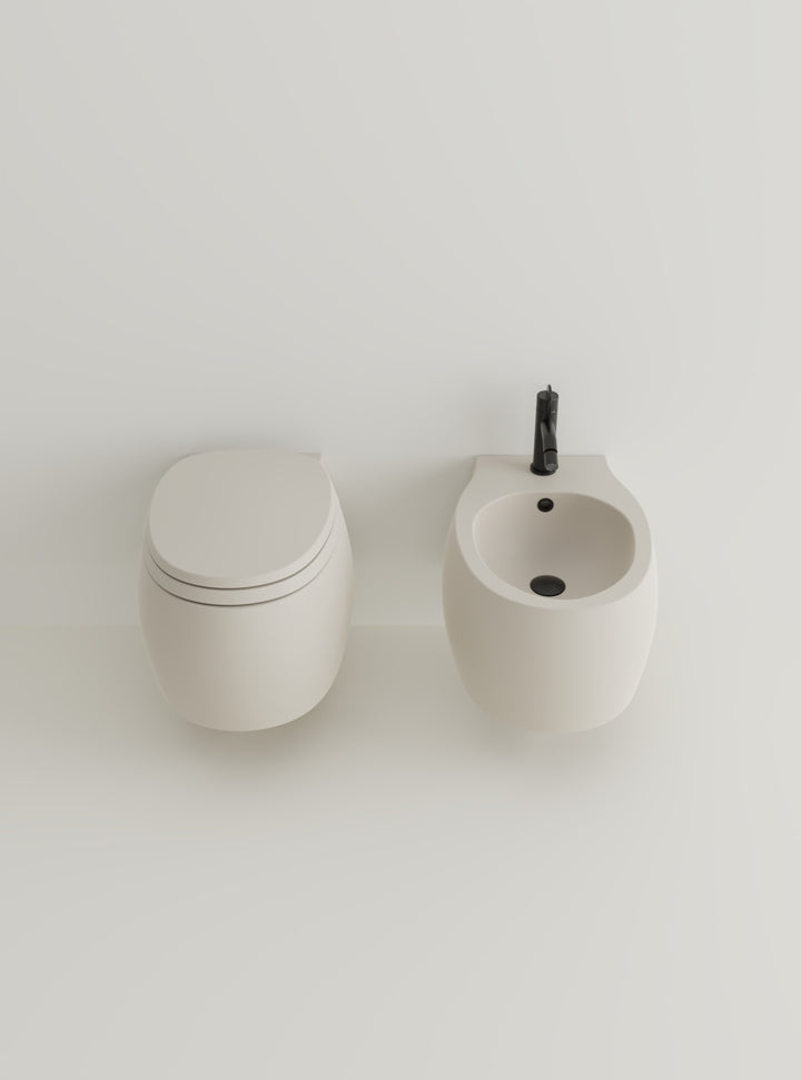 Agape Pear 2 Wall Mounted Toilet Sanitary Ware Agape