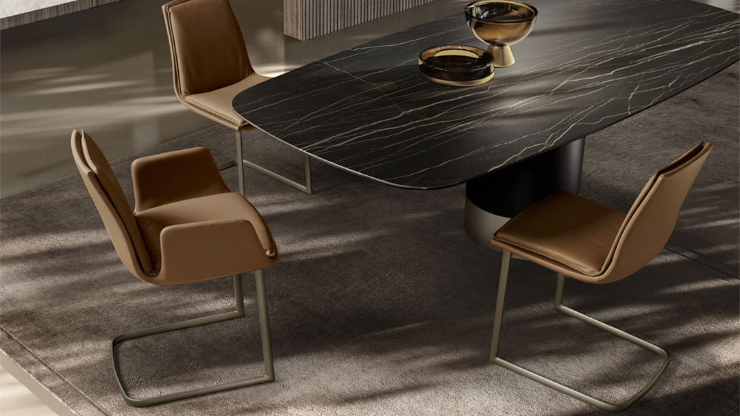 LARA CANTILEVER DINING CHAIR Dining Chair Eforma   