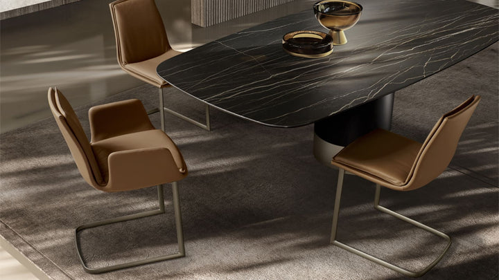 LARA CANTILEVER DINING CHAIR Dining Chair Eforma   