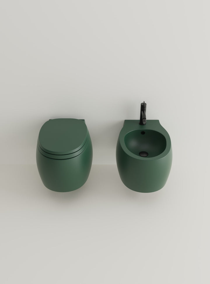 Agape Pear 2 Wall Mounted Bidet Sanitary Ware Agape