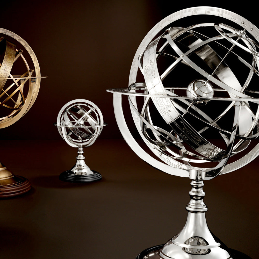 Globe S Nickel Finish Accessories Eichholtz