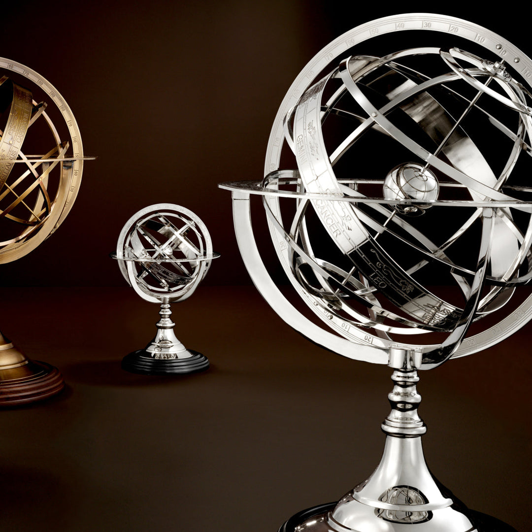 Globe S Nickel Finish Accessories Eichholtz