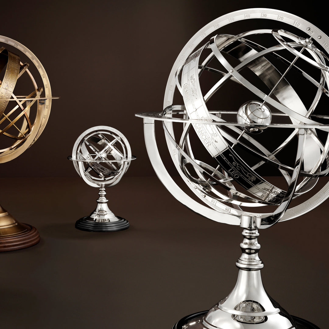 Globe S Nickel Finish Accessories Eichholtz
