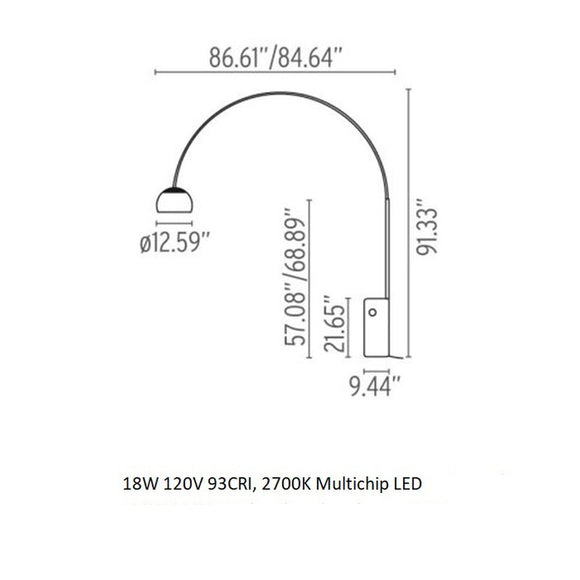 Arco Floor Lamp FLOS