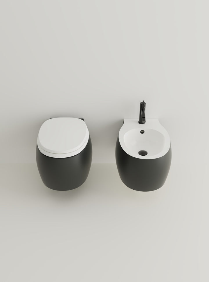 Agape Pear 2 Wall Mounted Bidet Sanitary Ware Agape