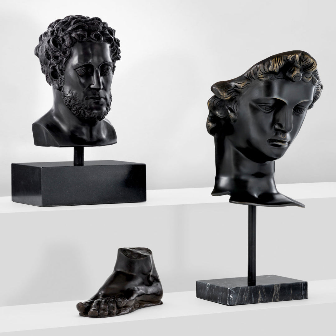 Head David Antique Bronze Finish Accessories Eichholtz
