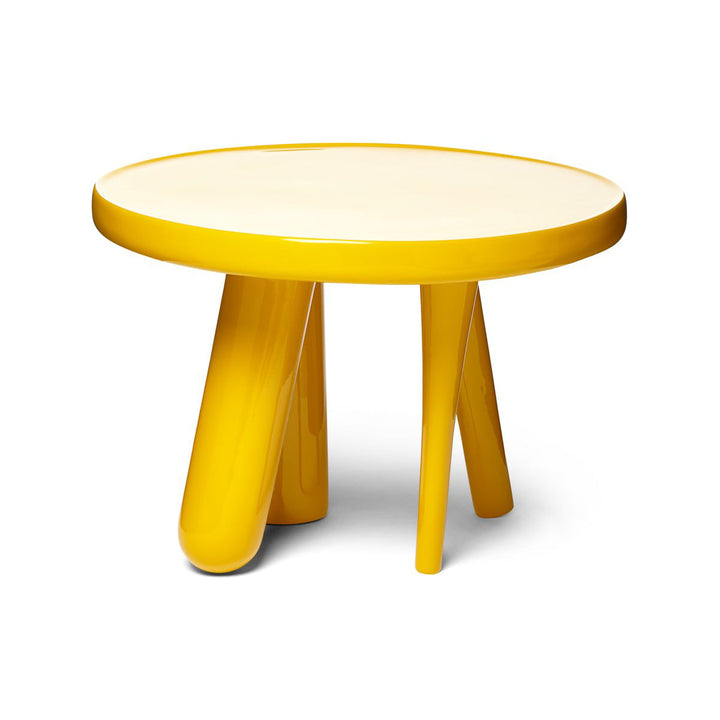 Elements 002 Side Table Accent Tables Moooi Gold Yellow