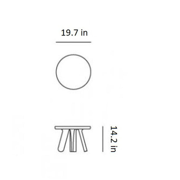 Elements 002 Side Table Accent Tables Moooi