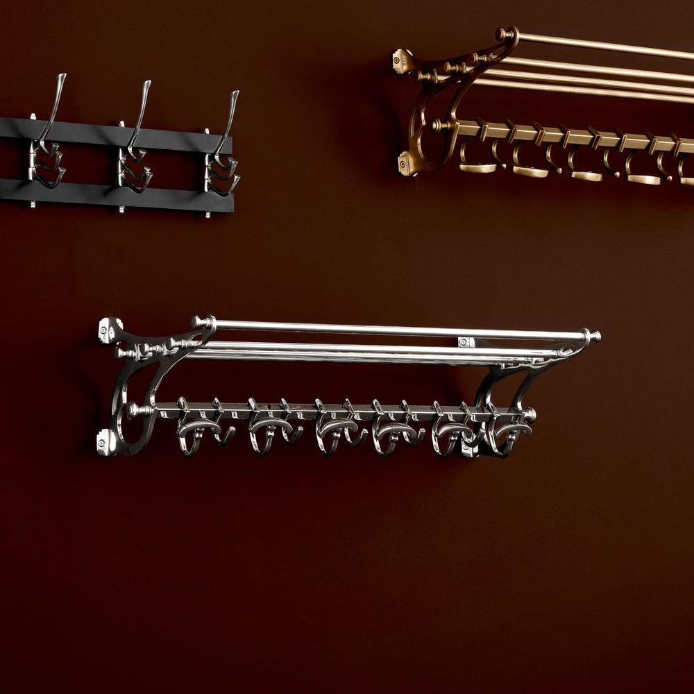 Coatrack Hudson S Nickel Finish Accessories Eichholtz