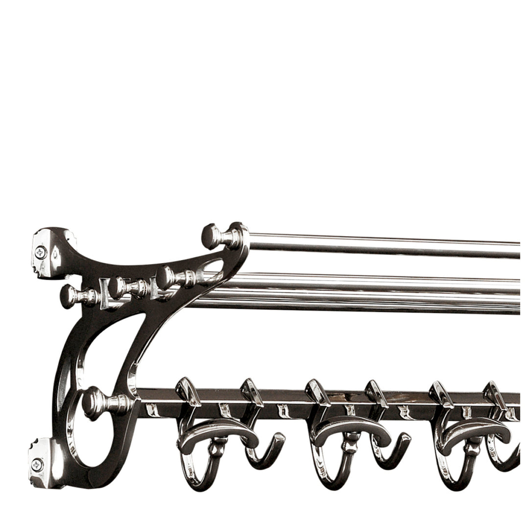 Coatrack Hudson S Nickel Finish Accessories Eichholtz