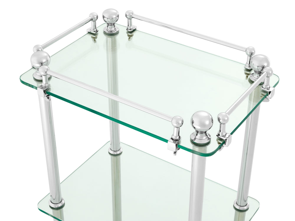 Bathroom Rack Devon Nickel Finish Tables Eichholtz