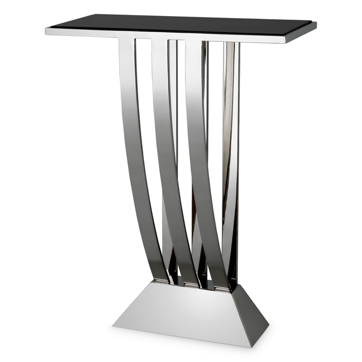 Console Table Beau Deco Polished Stainless Steel Furniture Eichholtz