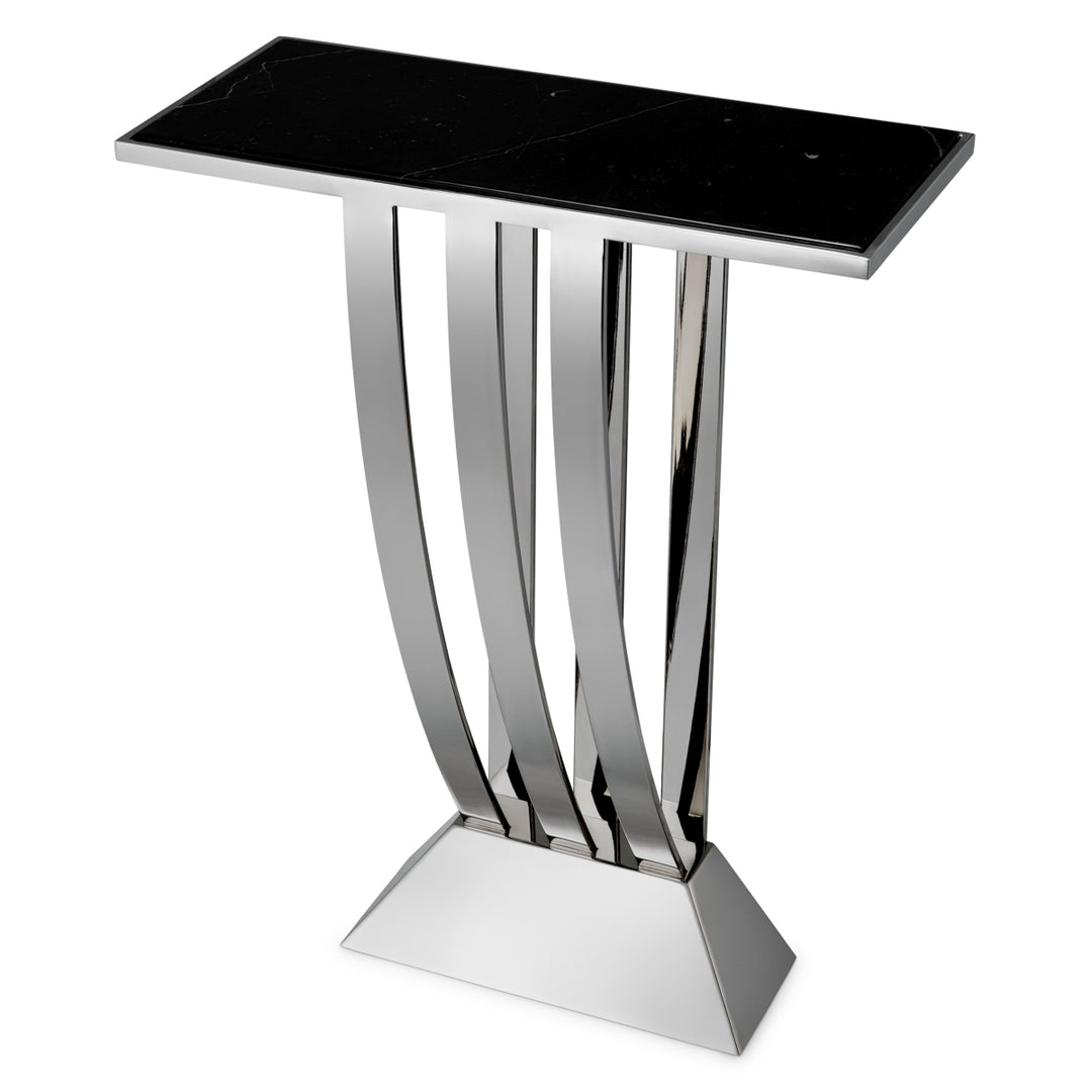 Console Table Beau Deco Polished Stainless Steel Furniture Eichholtz