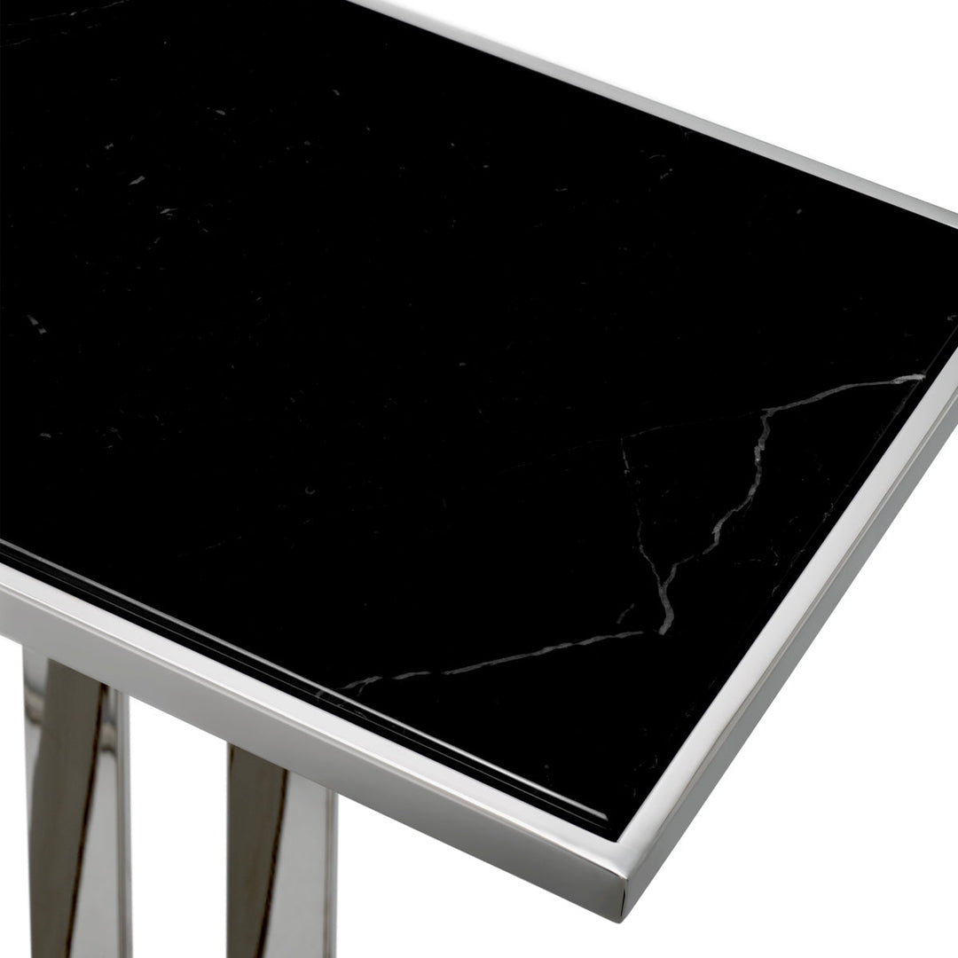Console Table Beau Deco Polished Stainless Steel Furniture Eichholtz