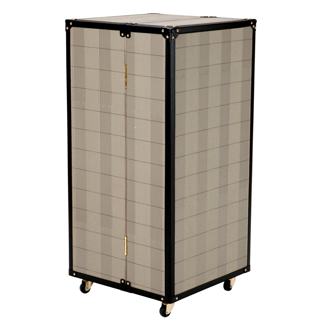 Bar Cabinet Martini Bianco Check Brown Cabinets Eichholtz