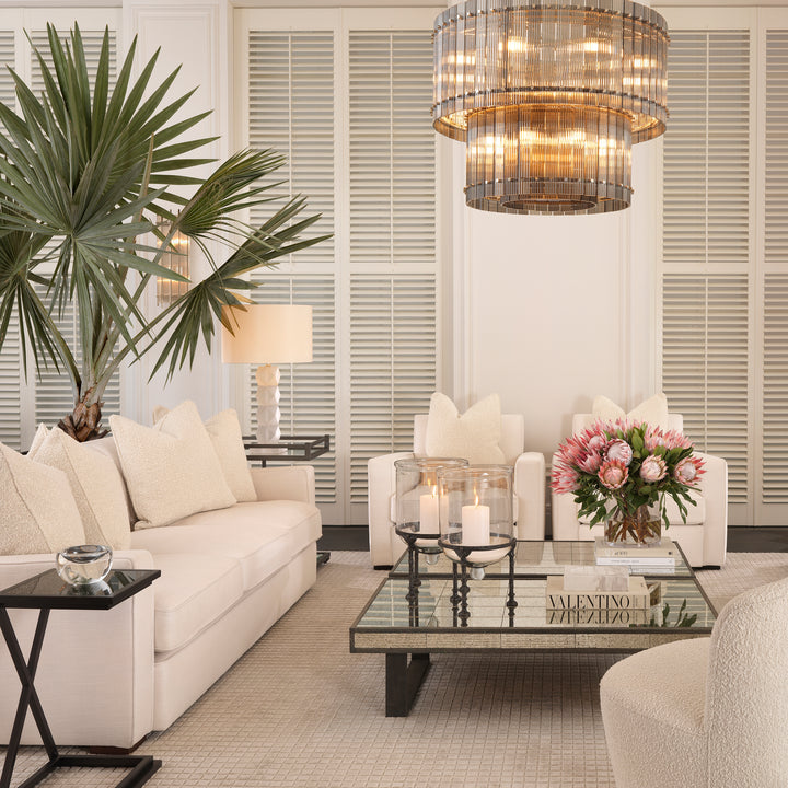 Side Table Cross Gunmetal Finish Tables Eichholtz