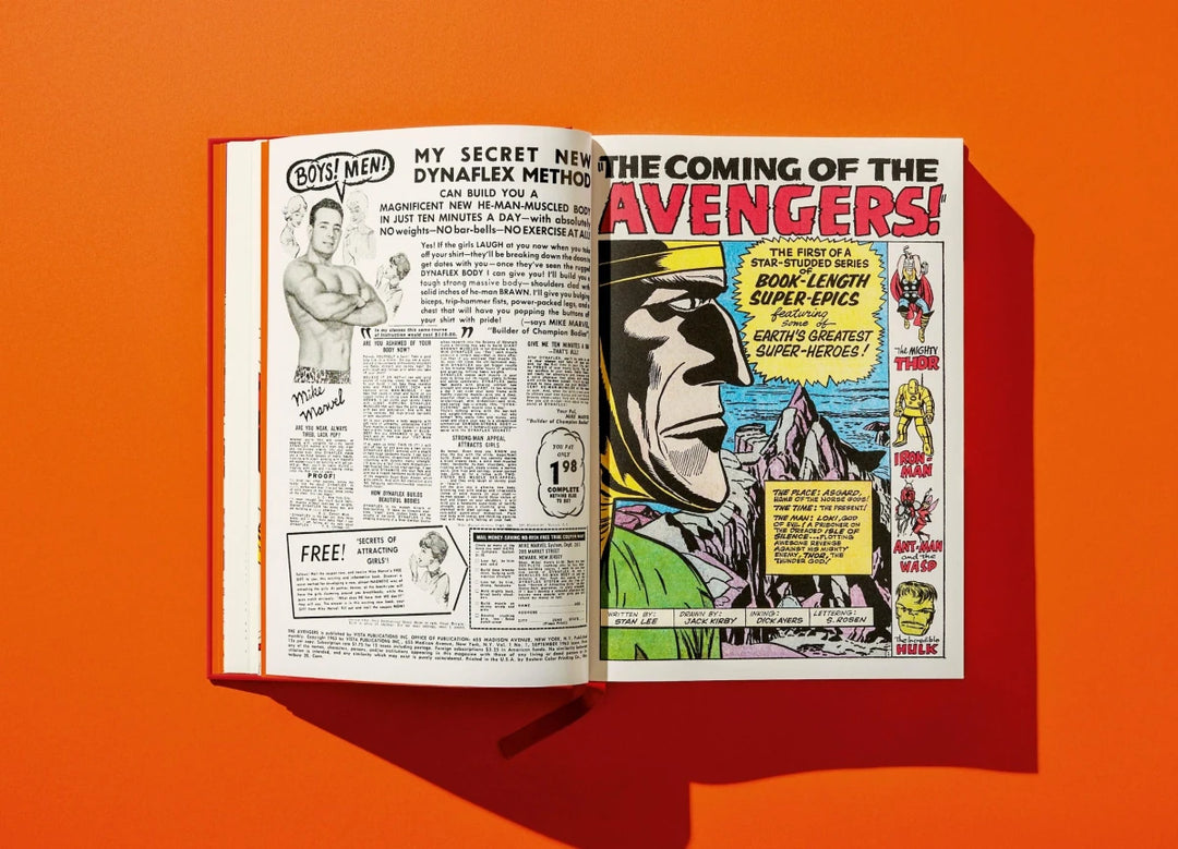 Marvel Comics Library. Avengers. Vol․ 1․ 1963–1965 Print Books Taschen   