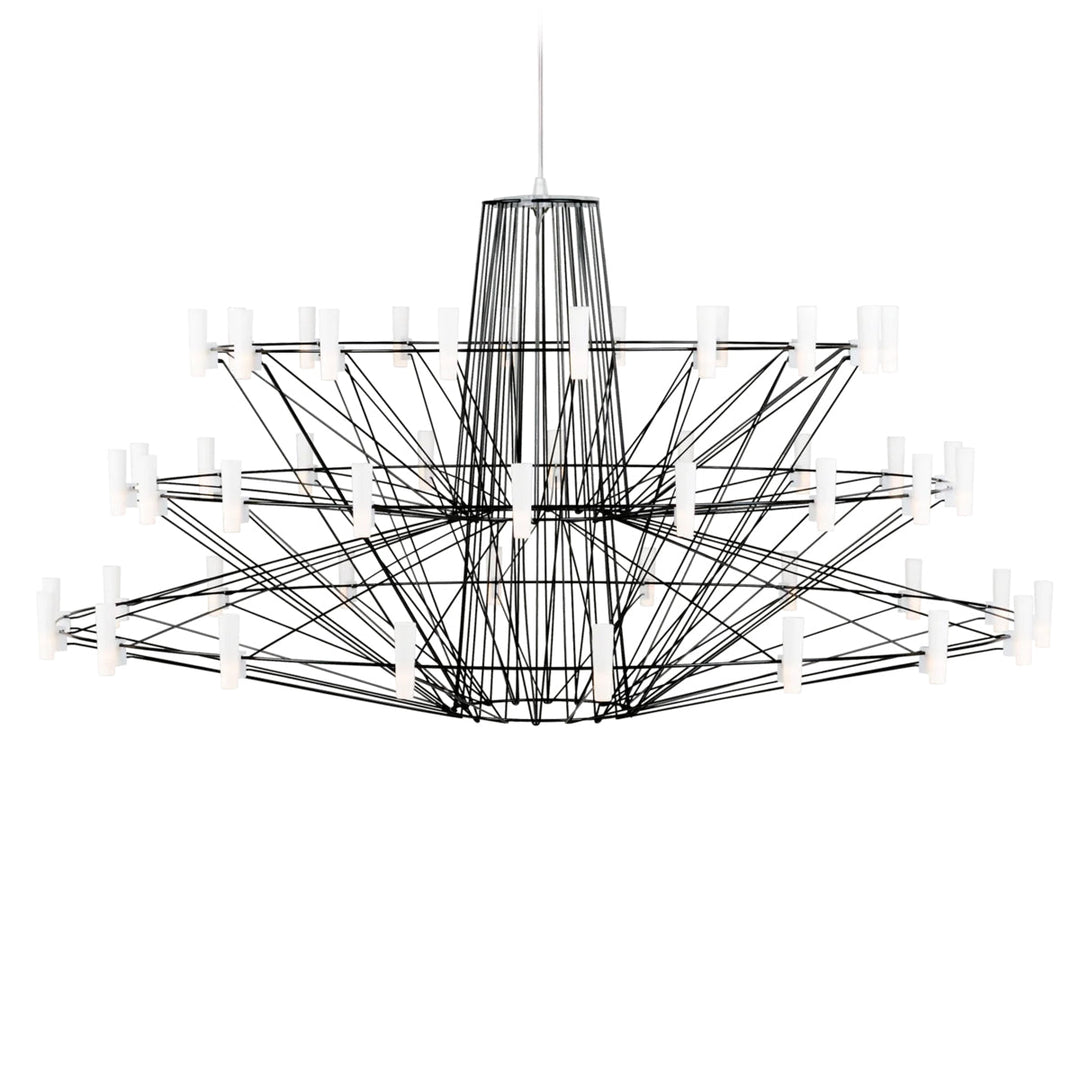 Coppelia Chandelier Chandeliers Moooi Black Large: 39.8 in diameter