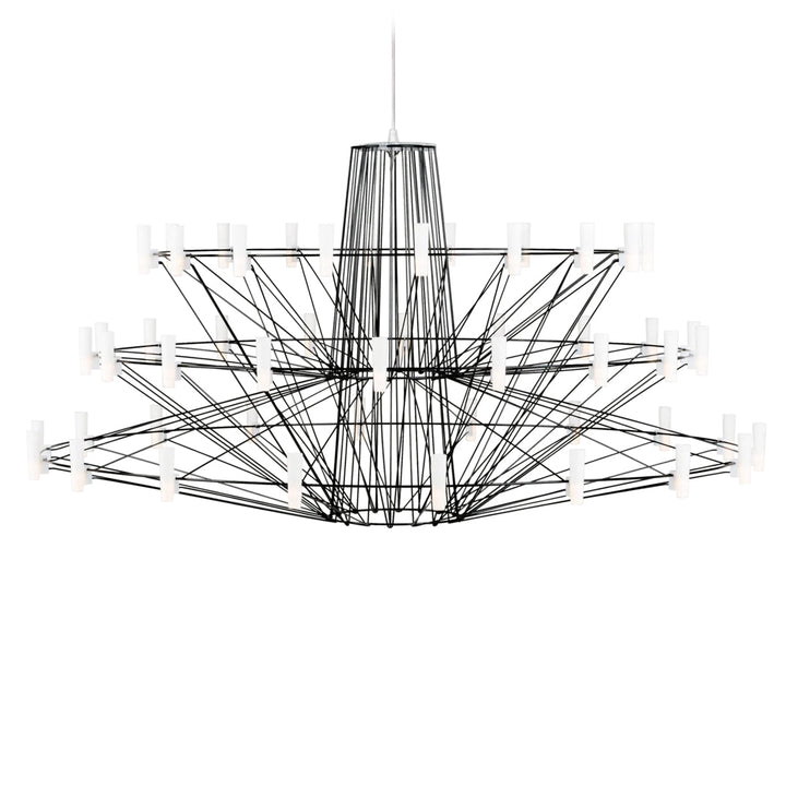 Coppelia Chandelier Chandeliers Moooi Black Large: 39.8 in diameter