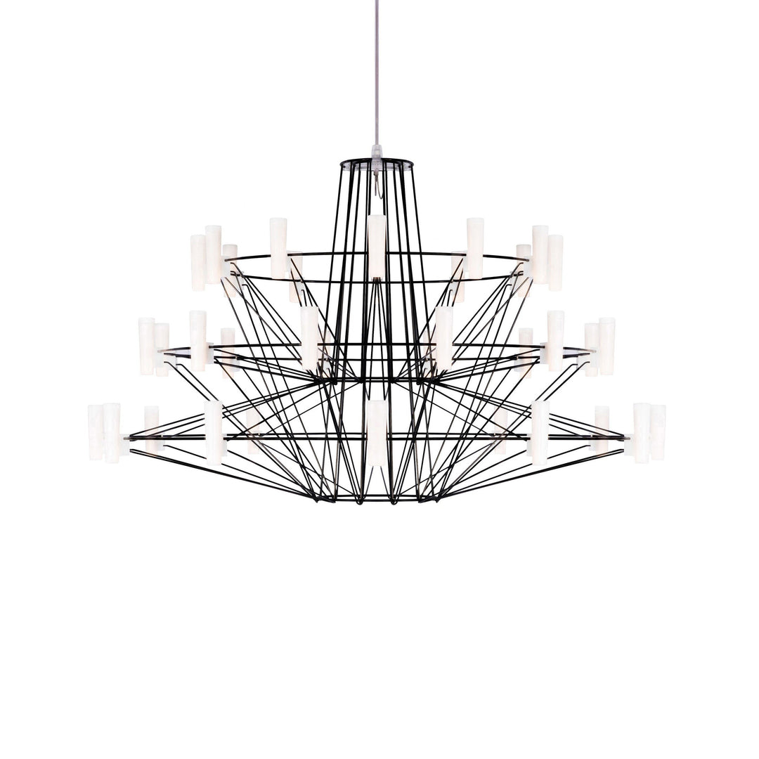Coppelia Chandelier Chandeliers Moooi Black Small: 24.7 in diameter