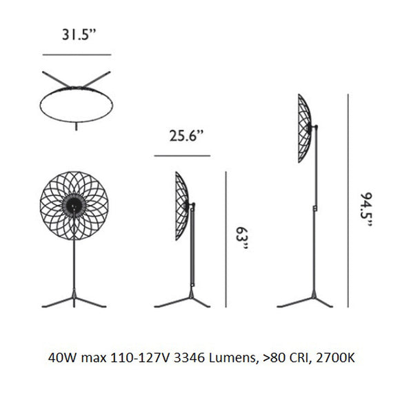 Filigree Floor Lamp Moooi