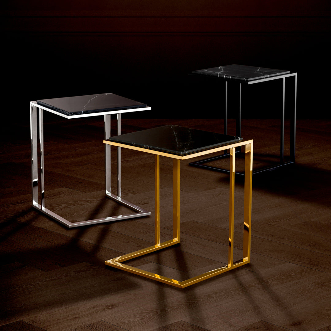 Side Table Cocktail Bronze Finish Tables Eichholtz