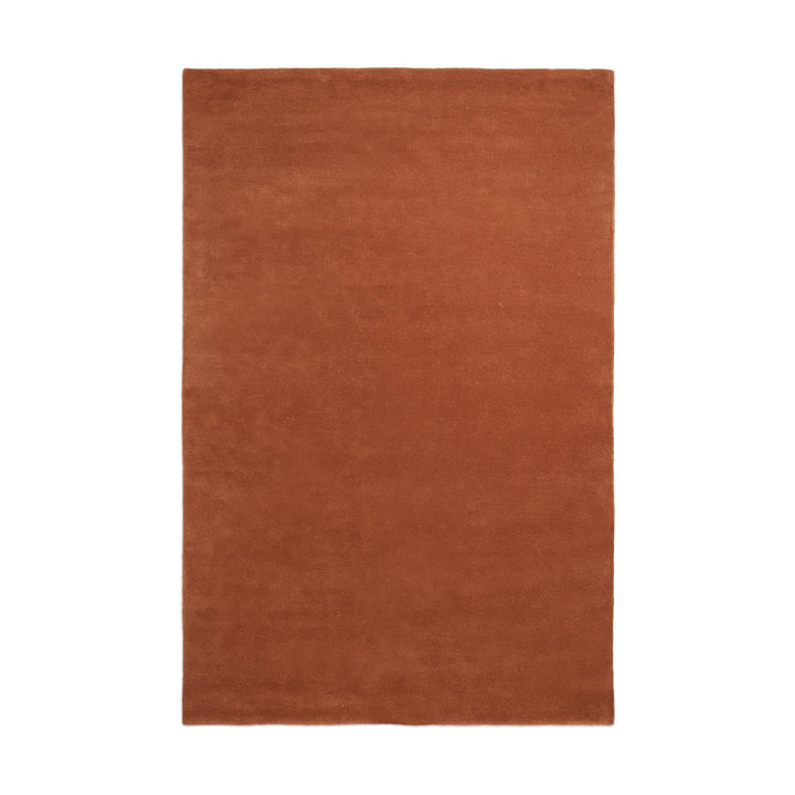 Stille Tufted Rug Rugs Ferm Living Red Brown Large: 6 ft 6.7 in x 9 ft 10 in