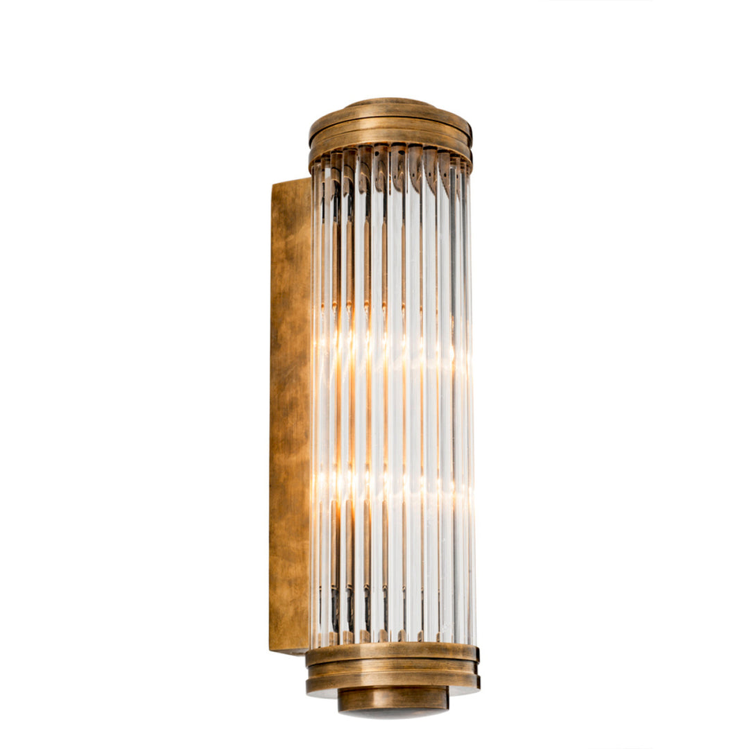 Wall Lamp Gascogne L Vintage Brass Finish Lighting Eichholtz