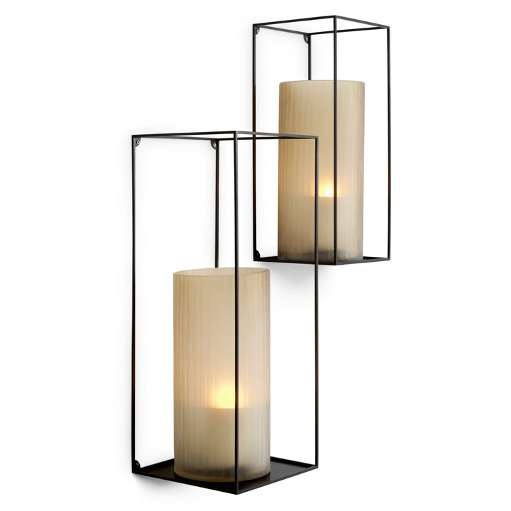 Wall Rack Deco Set Of 2 Bronze Finish Accessories Eichholtz