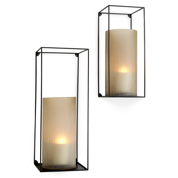 Wall Rack Deco Set Of 2 Bronze Finish Accessories Eichholtz