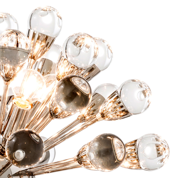 Chandelier Anto S Nickel Finish Lighting Eichholtz