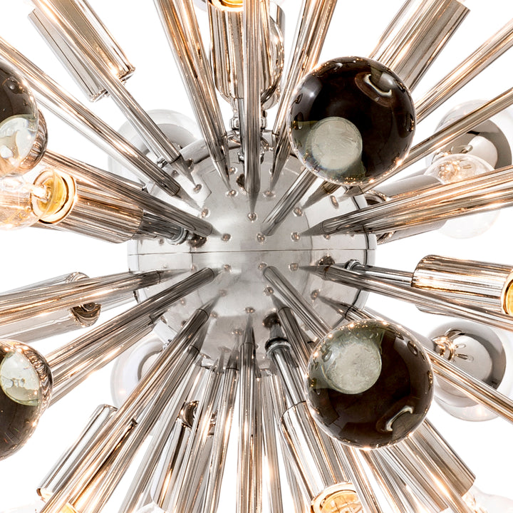 Chandelier Anto L Nickel Finish Lighting Eichholtz
