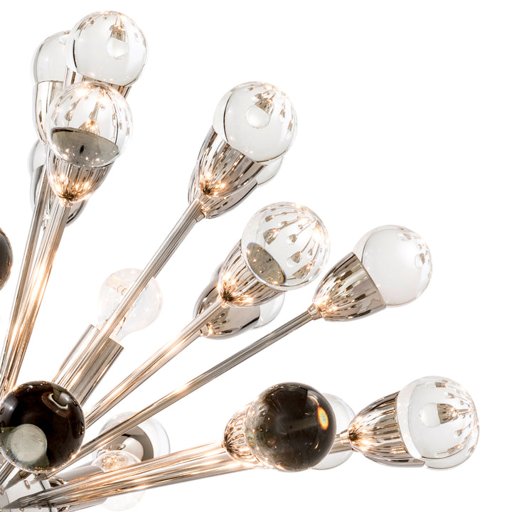 Chandelier Anto L Nickel Finish Lighting Eichholtz