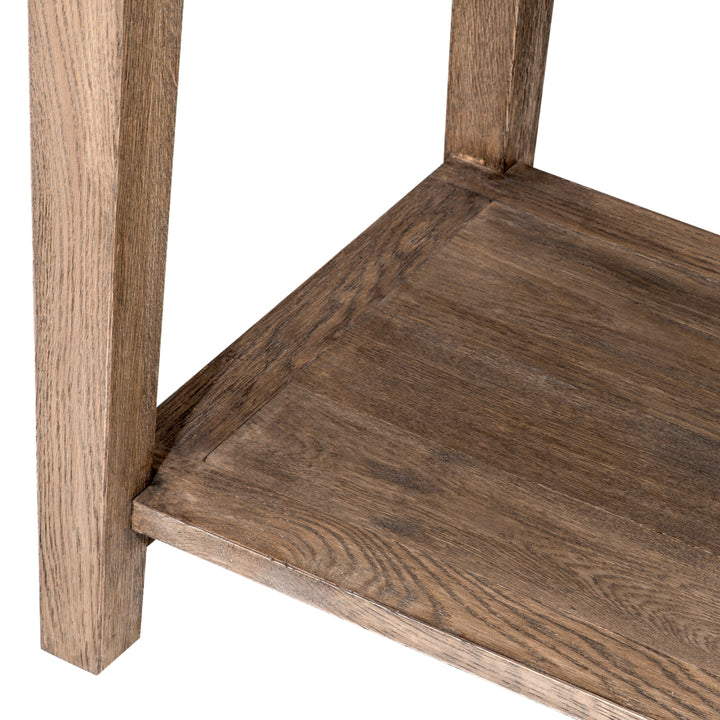 Console Table Military Smoked Oak Furniture Eichholtz