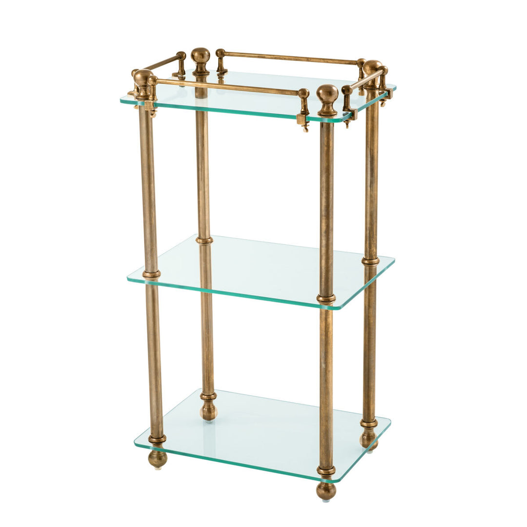 Bathroom Rack Devon Vintage Brass Finish Tables Eichholtz