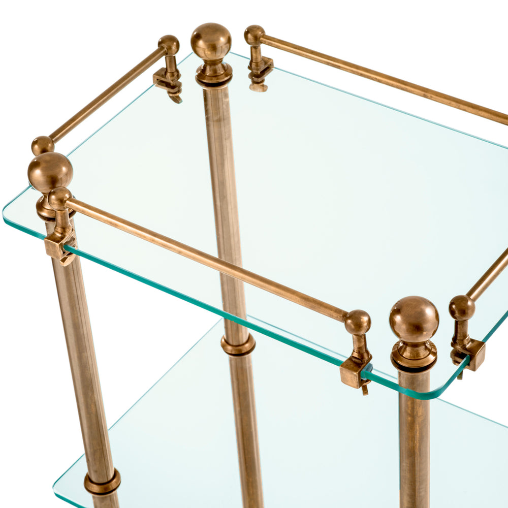 Bathroom Rack Devon Vintage Brass Finish Tables Eichholtz