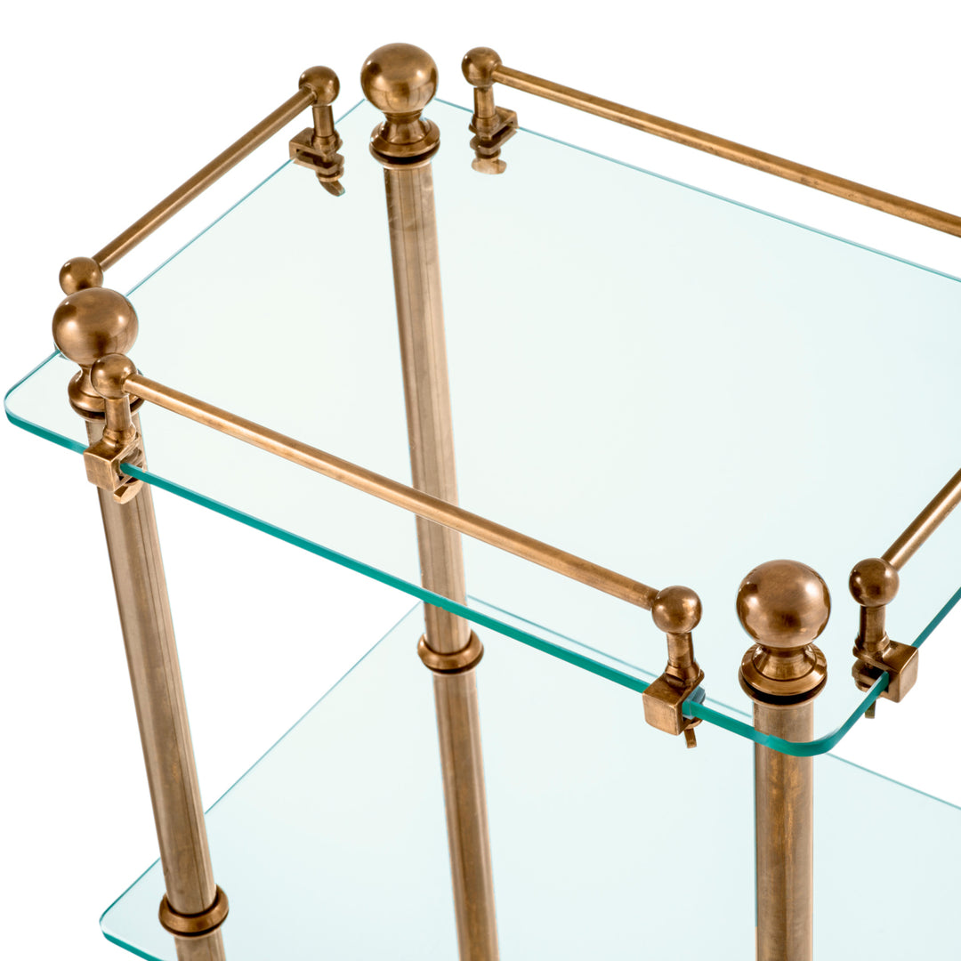Bathroom Rack Devon Vintage Brass Finish Tables Eichholtz