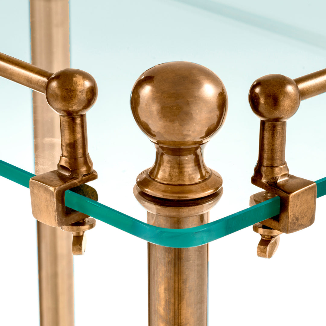 Bathroom Rack Devon Vintage Brass Finish Tables Eichholtz