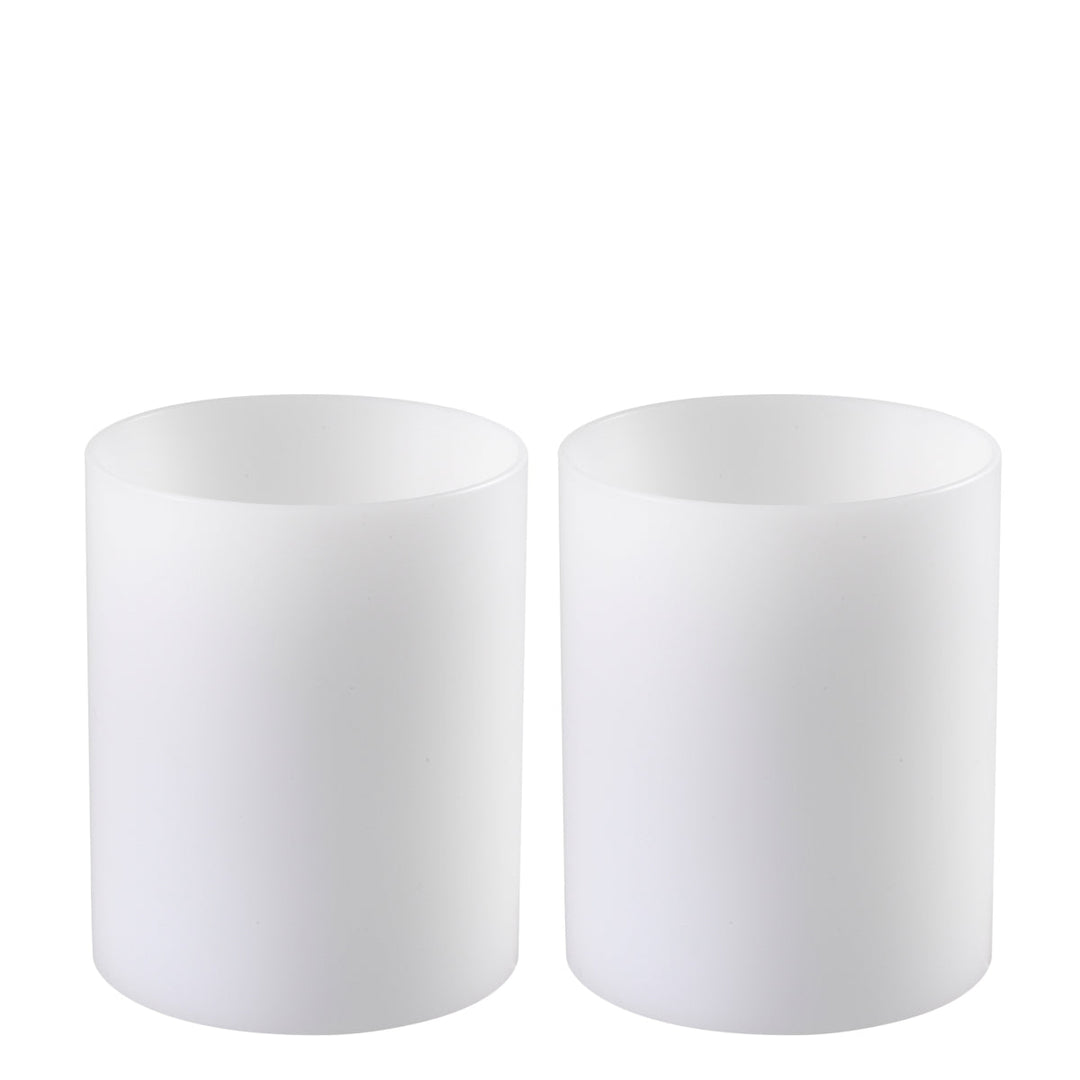 Artificial Candle Deep Ø 10 X H. 12 Cm Set Of 2 Accessories Eichholtz