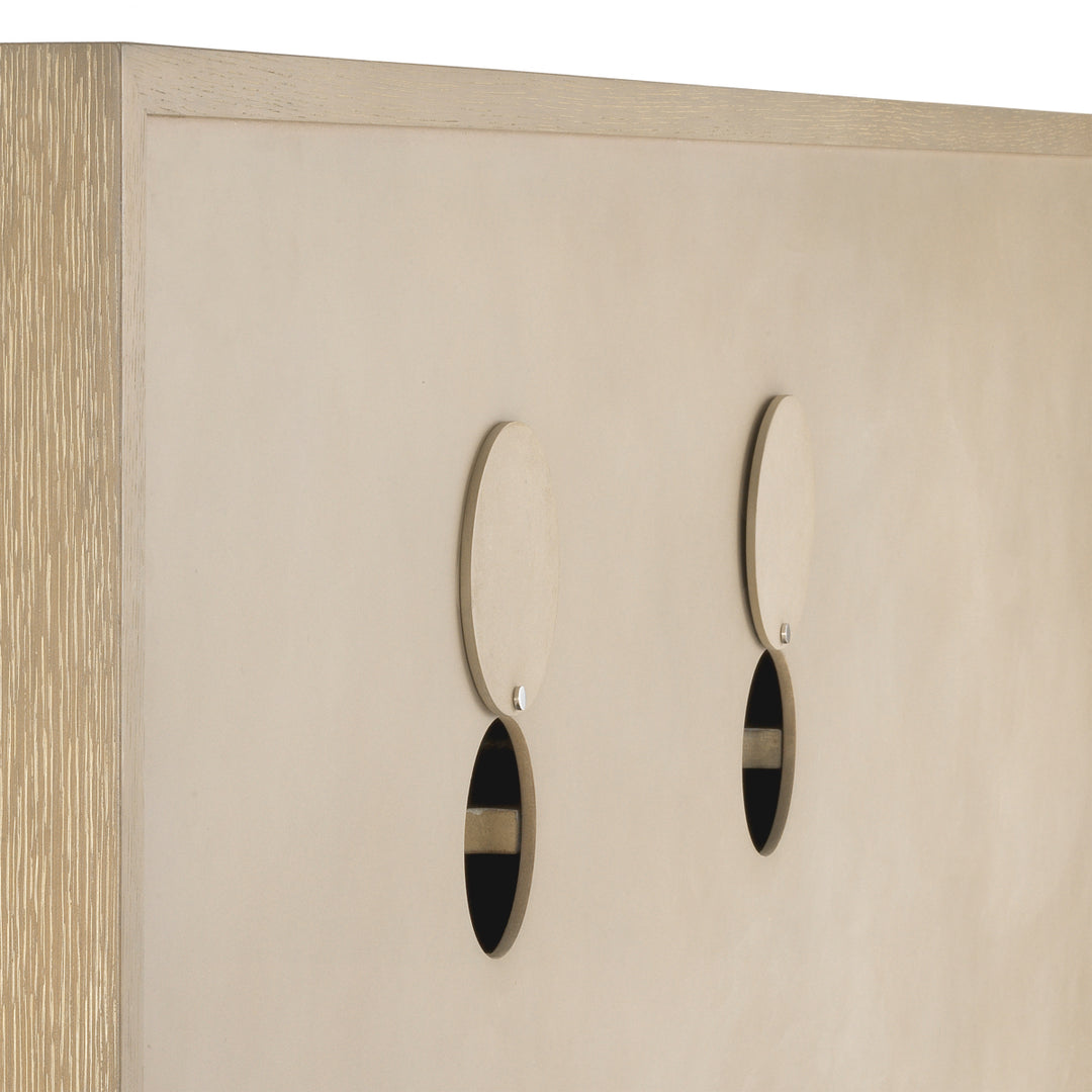 Dresser Highland Washed Oak Veneer Furniture Eichholtz