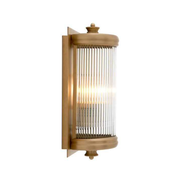 Wall Lamp Glorious S Matte Brass Finish Lighting Eichholtz