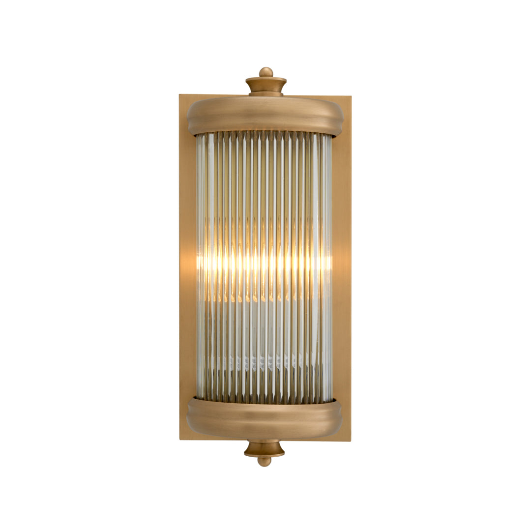 Wall Lamp Glorious S Matte Brass Finish Lighting Eichholtz