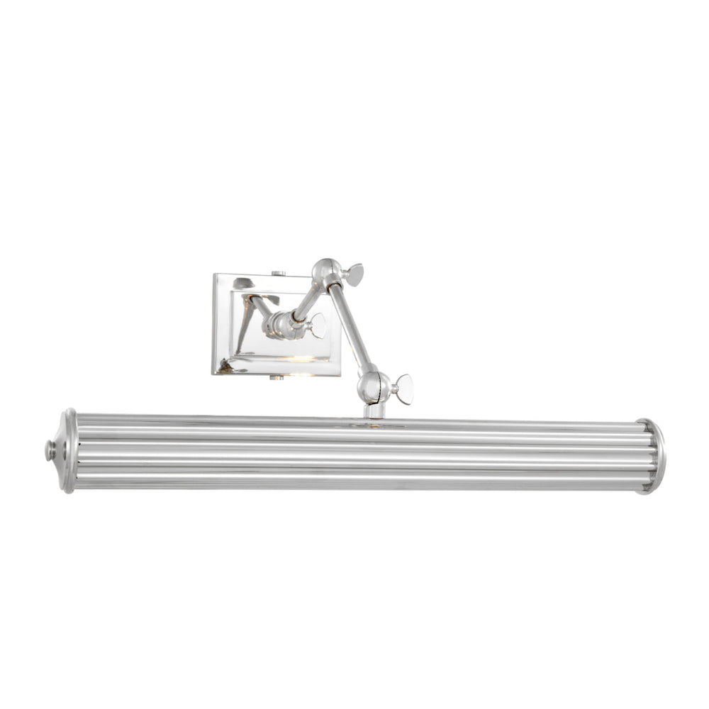 Wall Lamp Luca L Nickel Finish Lighting Eichholtz